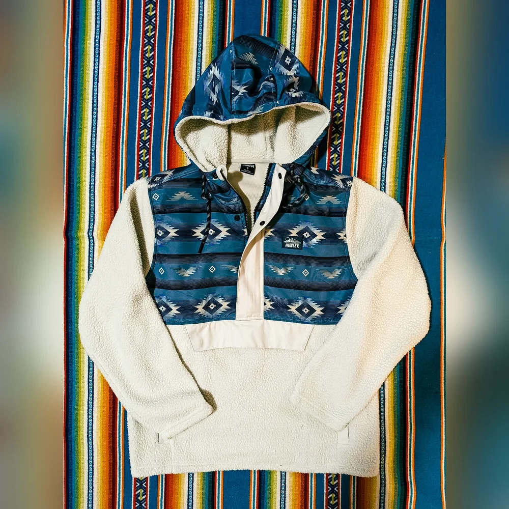 Hurley Men's Evergreen Burrito Anorak - Picture 5 of 7